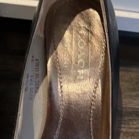 Vintage Y2K Coach Pumps size 5.5 Black - Picture 2 of 5